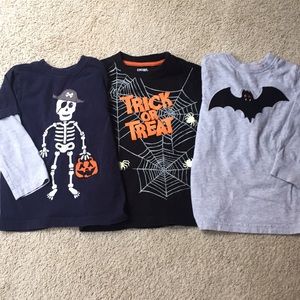 Gymboree Halloween tee bundle